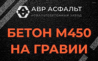 Бетон М450 на гравии в Мещерино